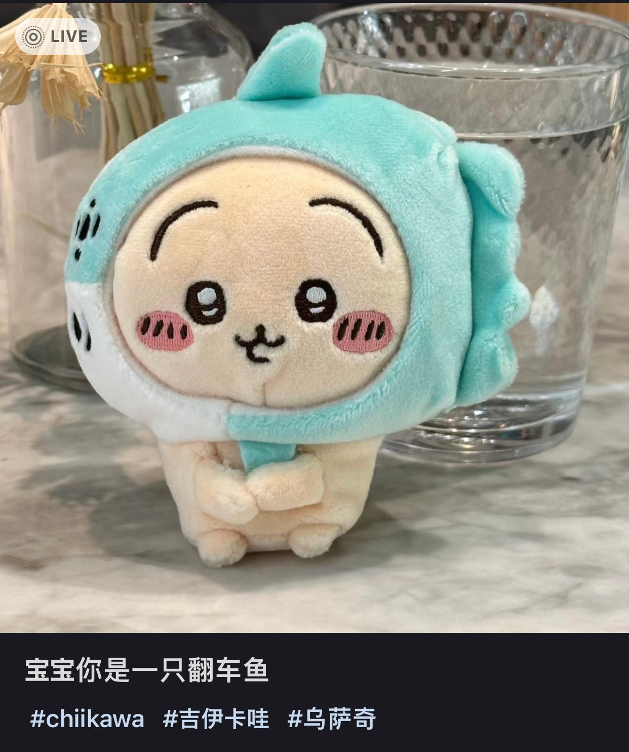 Chiikawa 吉伊卡哇|水族馆系列限定挂件