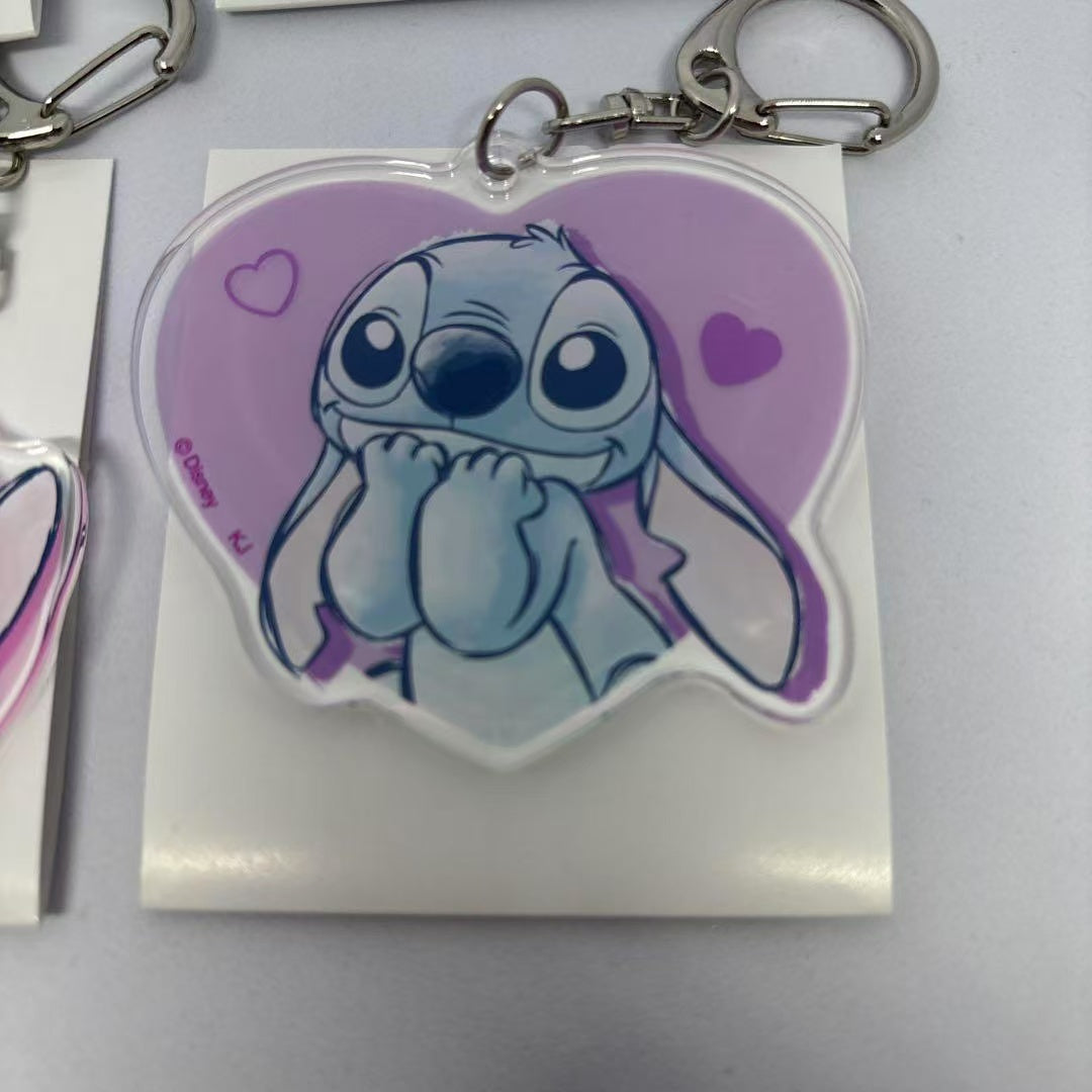 Disney|Stitch Keychain mystery bag/blind box/All 8 types|1pcs