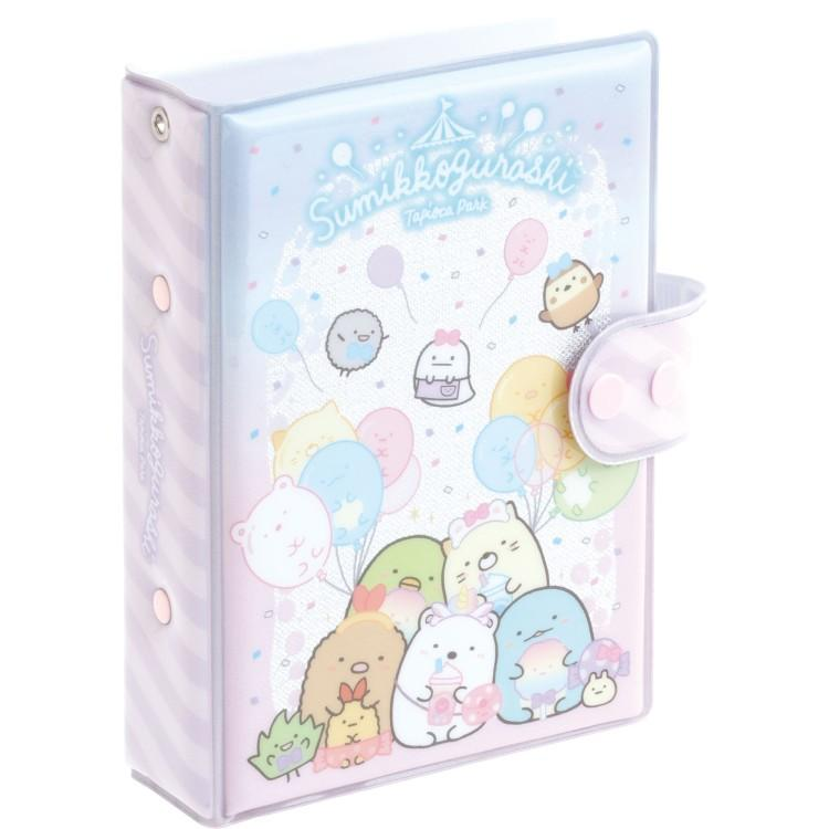 Sanx|Large Capacity 6-Hole Sticker Binder Organizer|175×125×40mm approx.