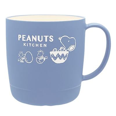 Snoopy|木纹树脂手柄杯/正反图案|约H90×W114×D86mm