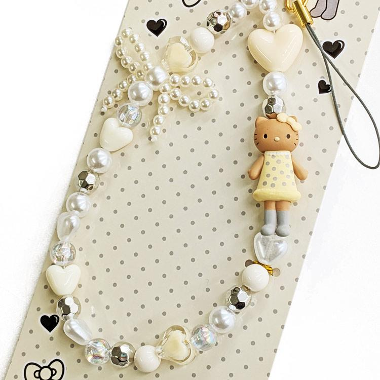 Sanrio|Hello Kitty Phone Strap| H124 x W72 x D11mm approx.