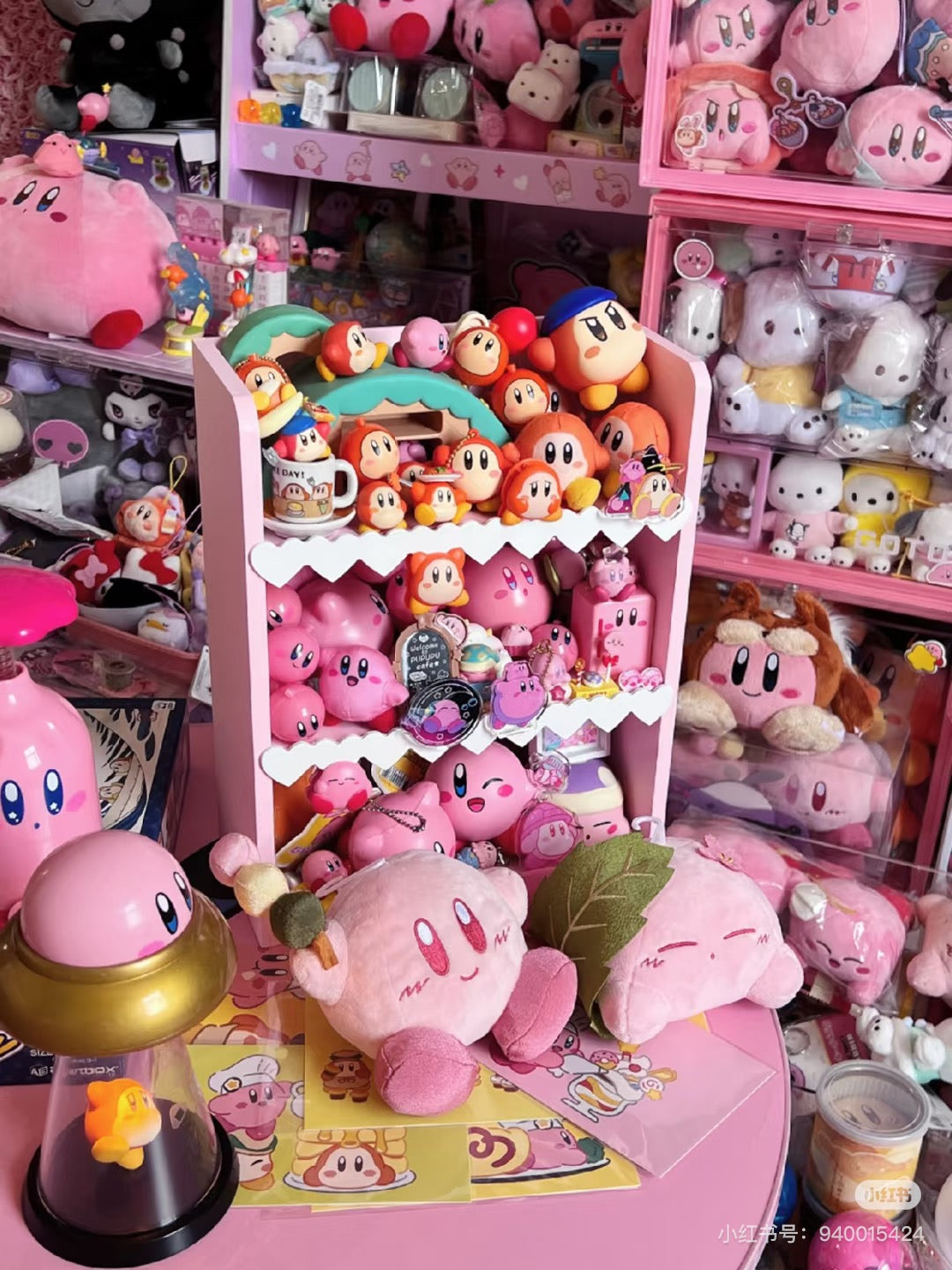 Kirby|Sakuramochi Plush Dolls/Plush Toy|S/H9 x W12 x D15cm approx.