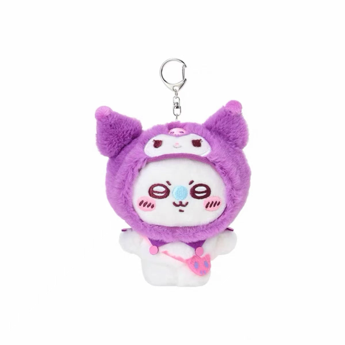 【limit 1】Sanrio|Chiikawa X Sanrio Characters Mascot Holder /Plush Keychain|8 x 14.5 x6cm approx.