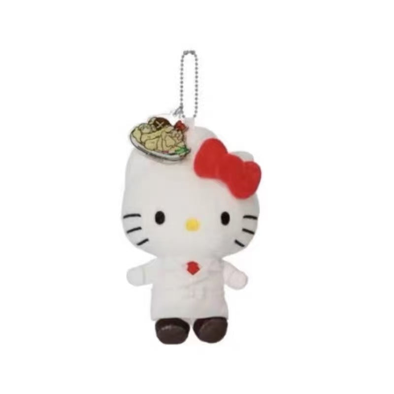 Hello Kitty|avail food Mascot Holder /Plush Keychain