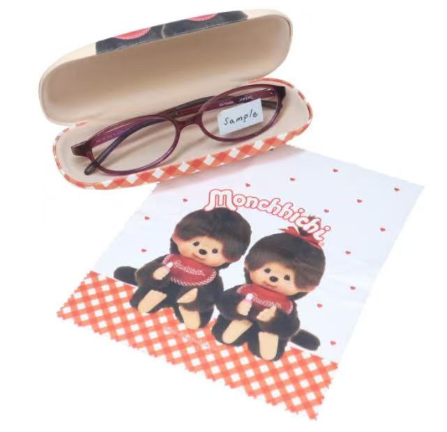 Monchhichi|Glasses Case|Approx.160×60×40mm