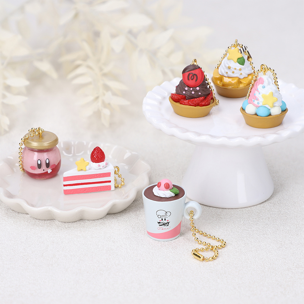 Kirby星之卡比|cafe卡比咖啡馆PETIT限定甜品吊饰挂件盲盒/全6种|1枚入
