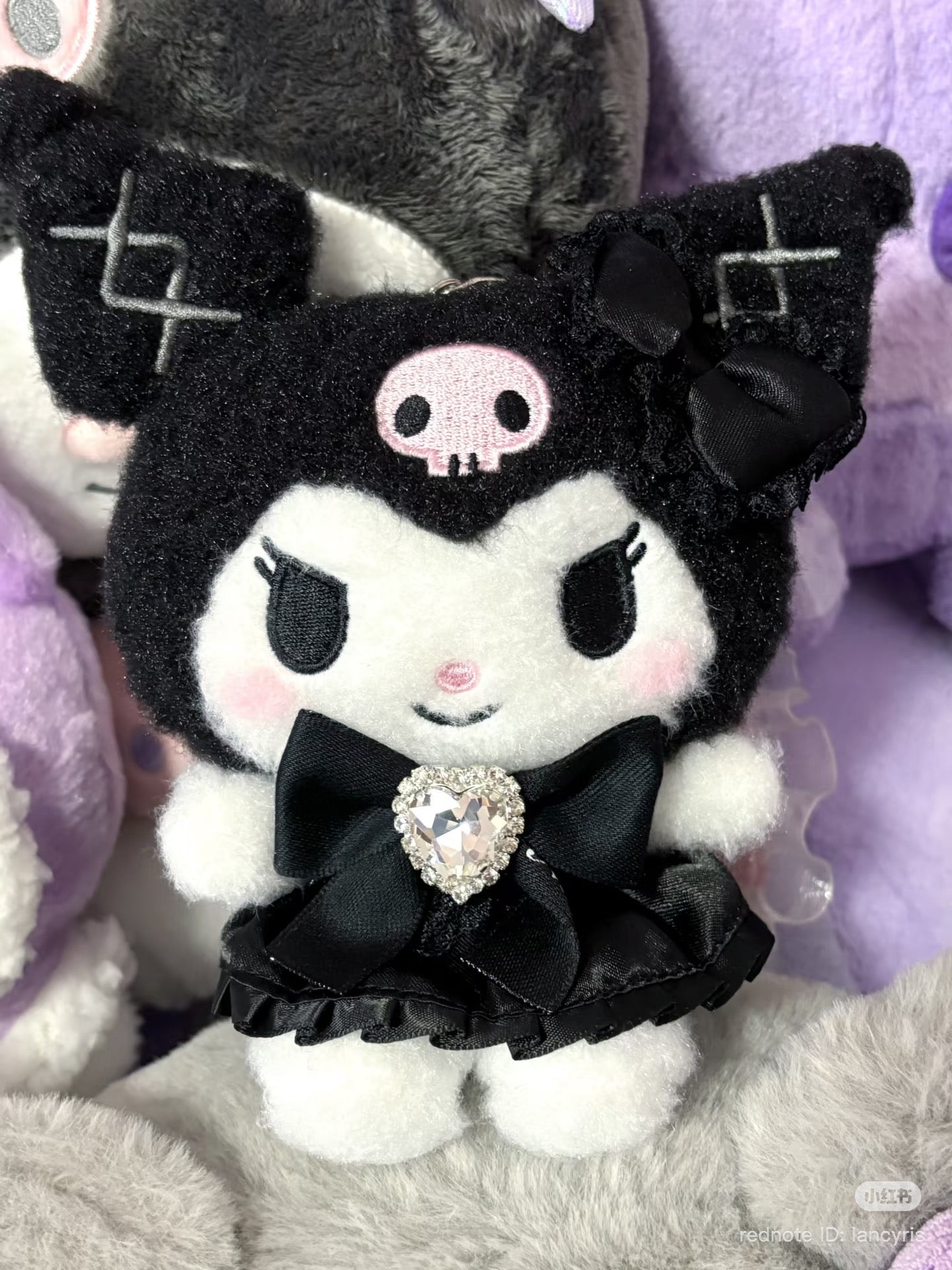 【limit 1】Sanrio|NOEMIE Mascot Pouch Hojicha/Mascot Holder /Plush Keychain|13 x 17 x 23cm approx.