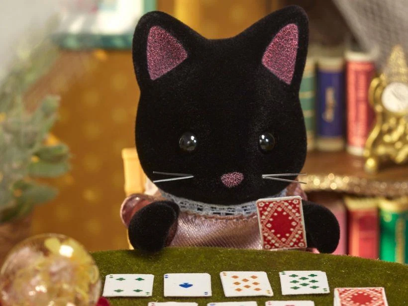 SylvanianFamilies|Midnight Cat Family 5530