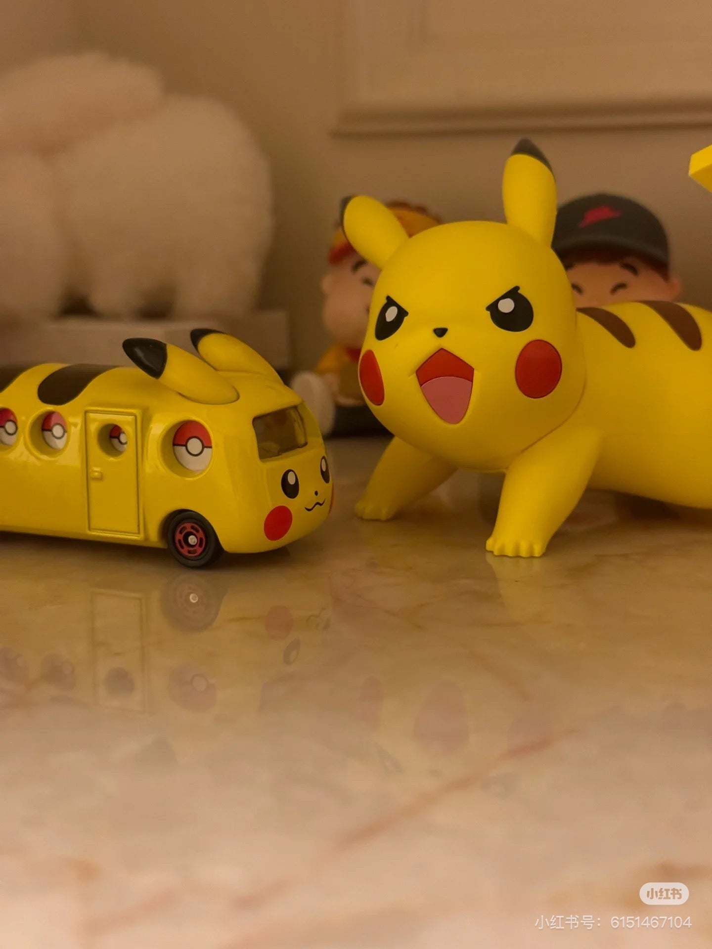 Tomica|Dream Tomica No.151 PoKeDoKo Pokemon Dokoikocar多美卡宝可梦/皮卡丘巴士玩具汽车/摆件|约 W78 x H41 x D39mm