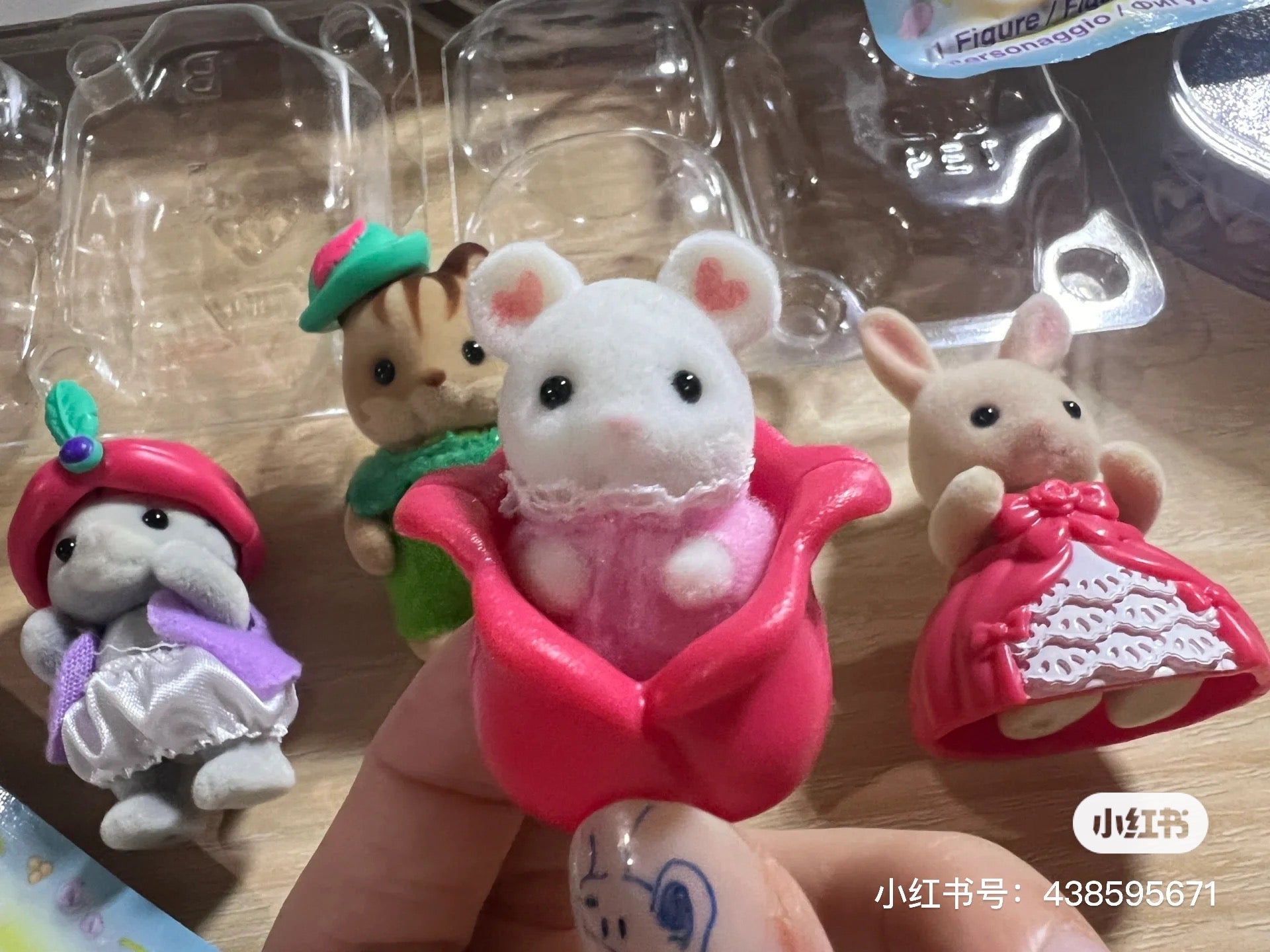 SylvanianFamilies森贝儿家族|baby fairytale 童话会站宝摆件盲袋/盲盒/全8种|1枚入