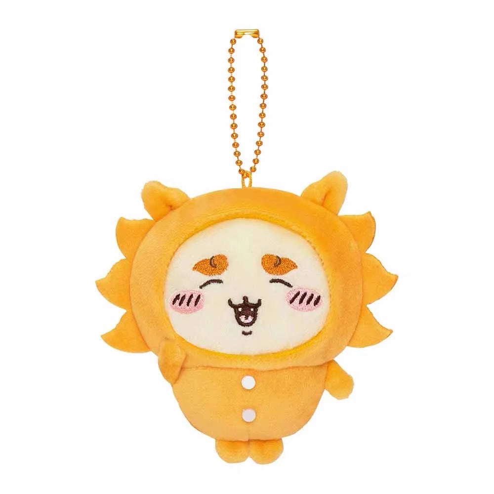 Chiikawa| Pajama party napchi mini Mascot Holder /Plush Keychain|H100 x W85 x D55mm approx.