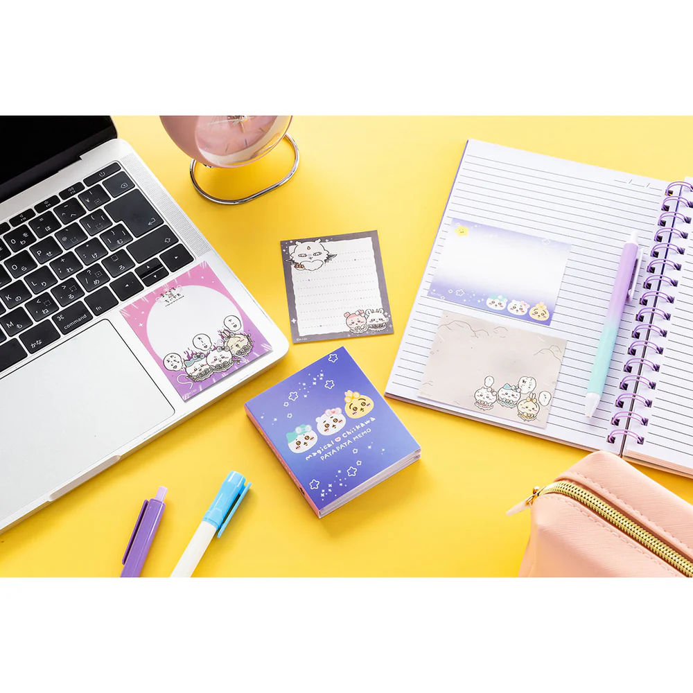 Chiikawa 吉伊卡哇|超魔法少女/小魔仙系列小便签本/N次贴|约 H80 x W65mm|80张