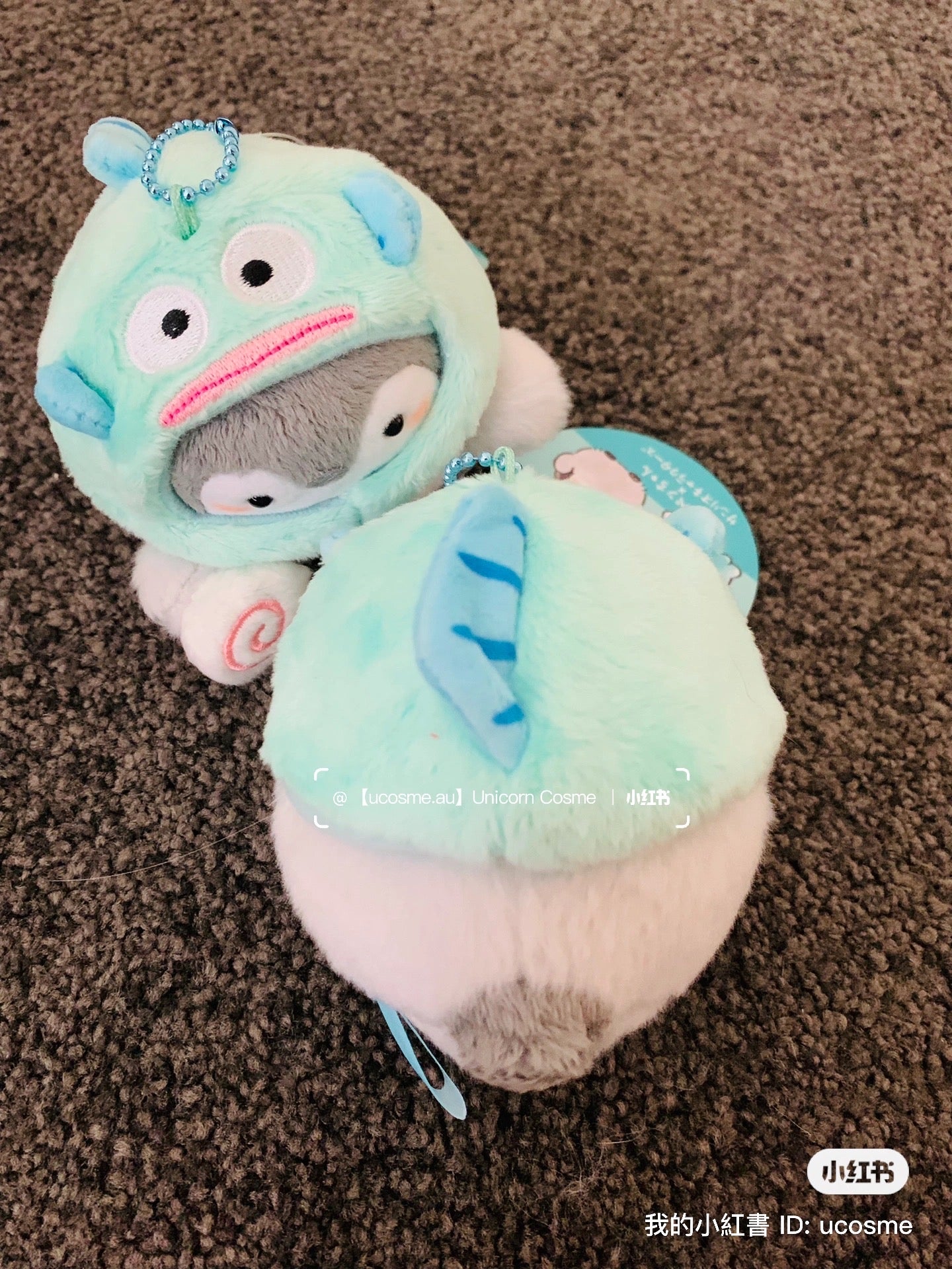 Sanrio|正能量企鹅联名玩偶挂件/包挂|約H100×W90×D55mm