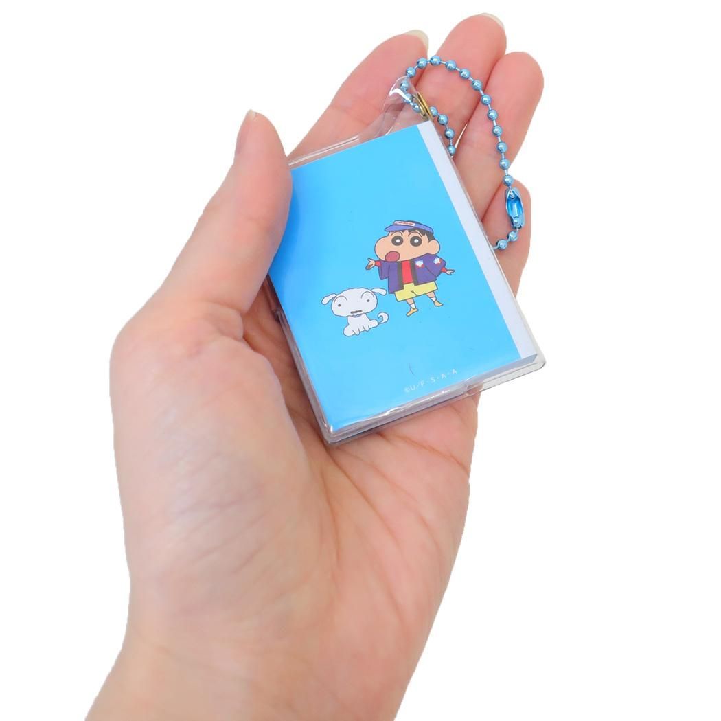 Crayon shin-chan蜡笔小新|小本子挂件/钥匙扣|约8 x 6 x 3cm
