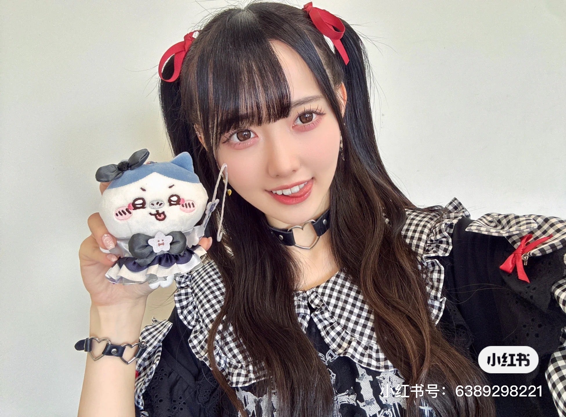 【limit 1】Chiikawa 吉伊卡哇|Magical Chikawa Magical Charge Mascot三代黑魔法少女毛绒玩偶挂件/包挂|約H160 x W110 x D60mm