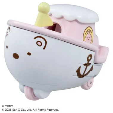 Tomica|Sumikkogurashi Dream Boat Shirokuma|78 x 41 x 39mm approx.