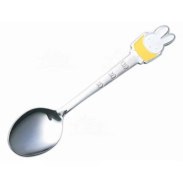 Miffy米菲|不锈钢黄色匙羹/勺子|约136x27x14mm