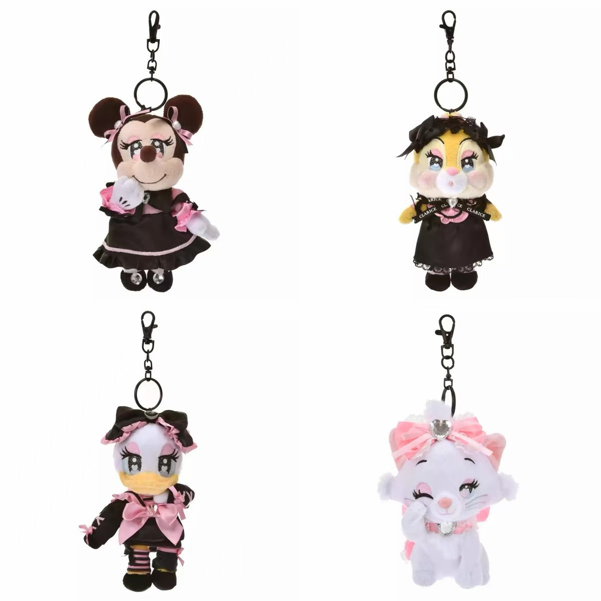Disney|The Aristocats Mascot Holder /Plush Keychain|H15×W11×D12cm approx.