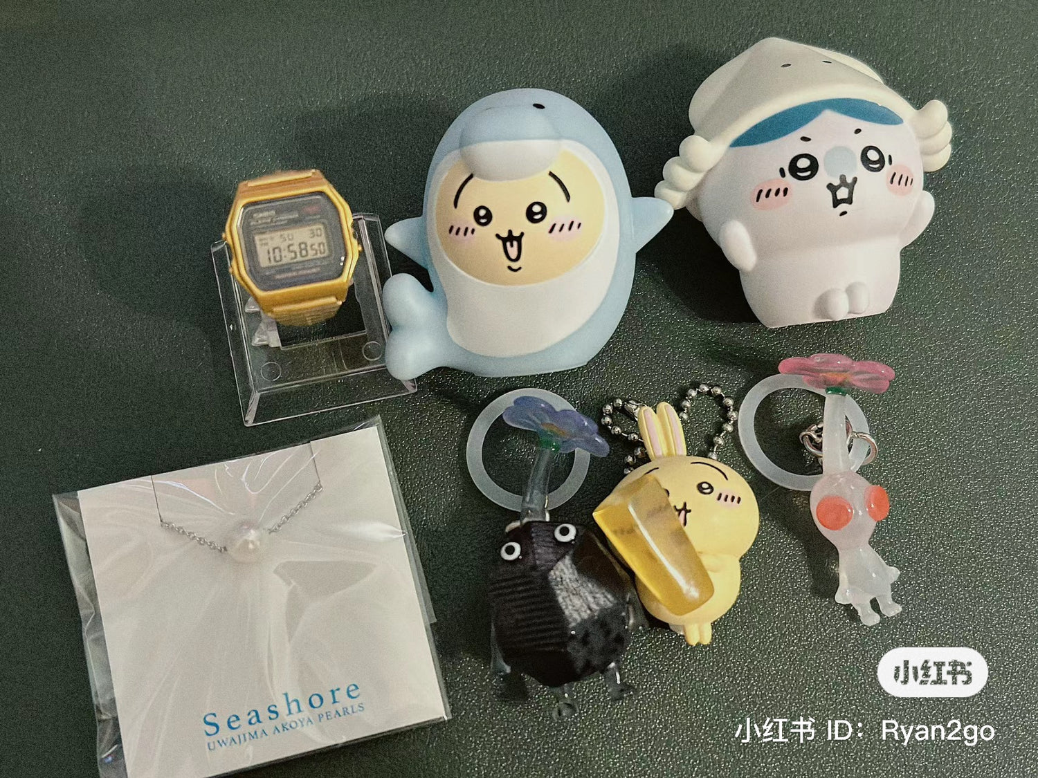 Chiikawa 吉伊卡哇|水族馆系列指偶盲盒/全8种/爱心飞鼠/小桃|1个入