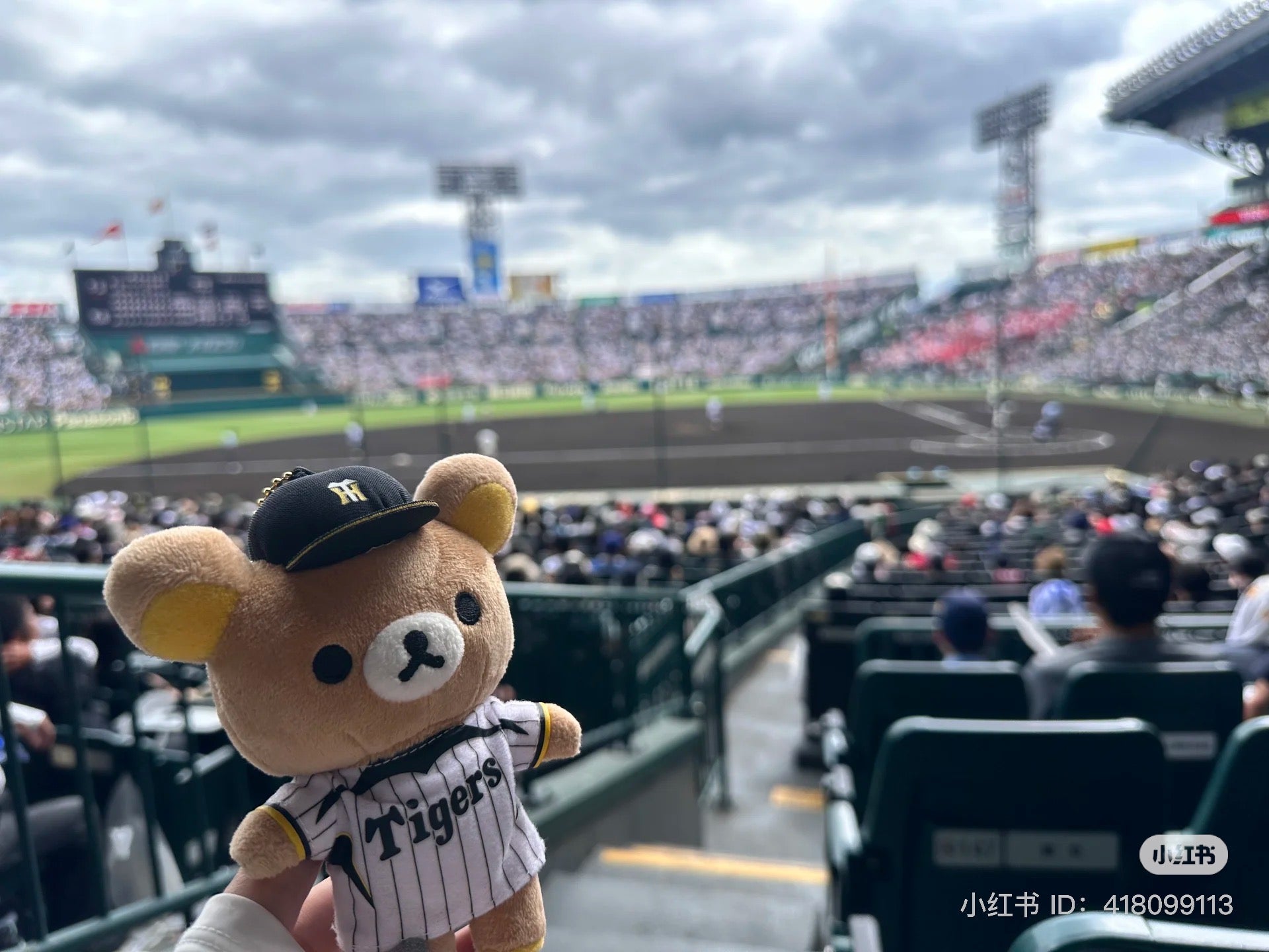 Rilakkuma轻松熊|San-X棒球队联名毛绒挂件/包挂