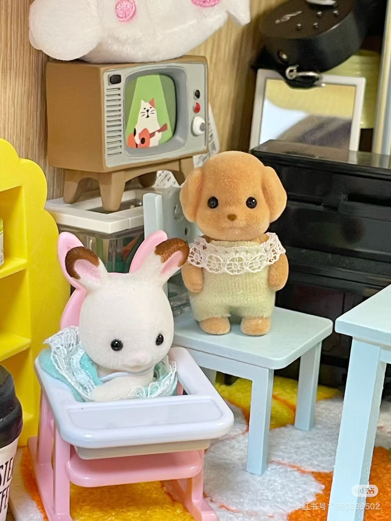 SylvanianFamilies|Baby house Baby Chair Chocolate Rabbit B-31
