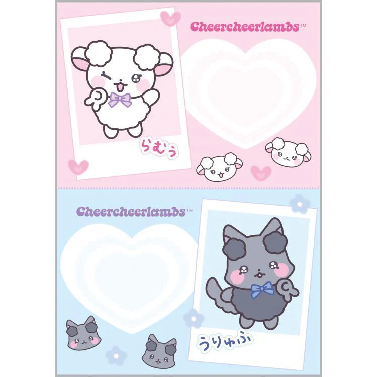 San-X|A6 Notepad - Cheer Cheer Lambs|80 sheets