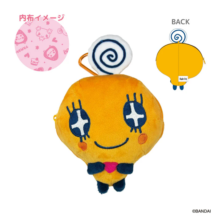 Tamagotchi|Plush Mini Pouch|150×W124×D75mm approx.