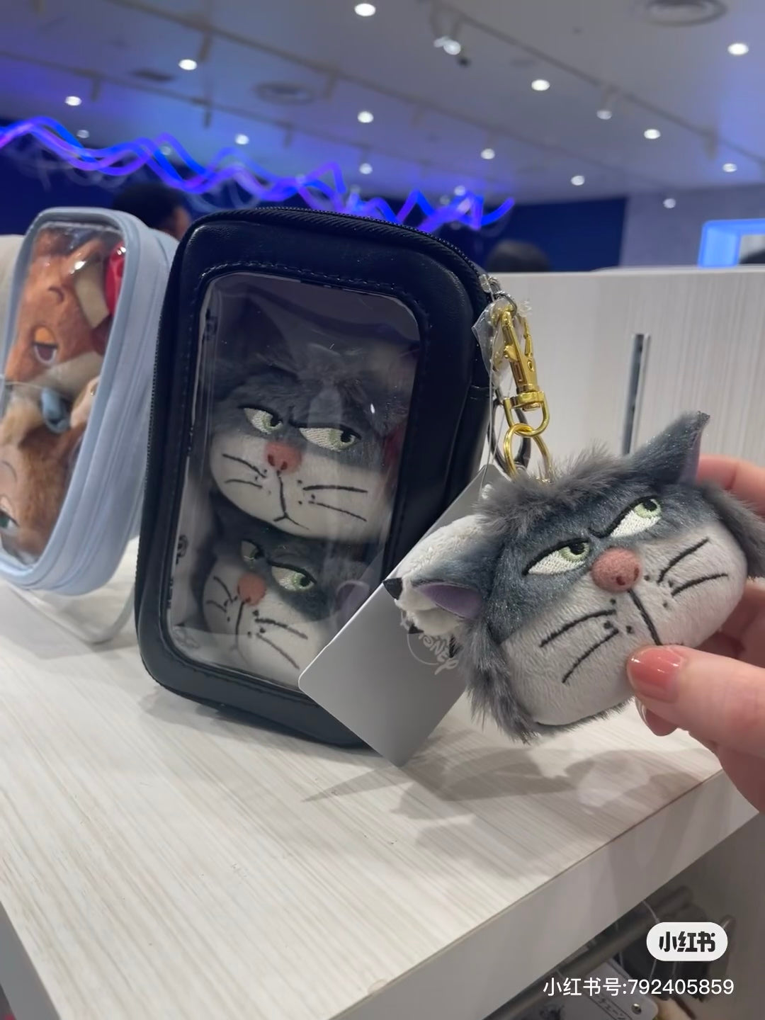 Disney迪士尼|尼克/路西法肉球爪爪/钥匙扣/挂件|全長:約11(cm)