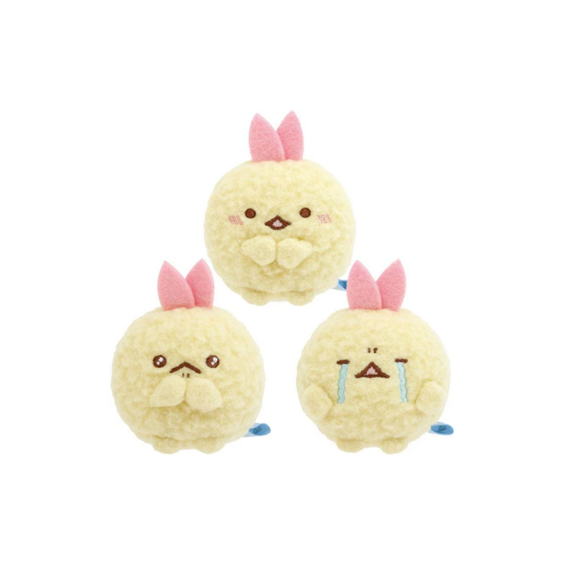 Sumikko gurashi|Yumemiru Shippos- Tenori Plush Set|45×50×45mm approx.