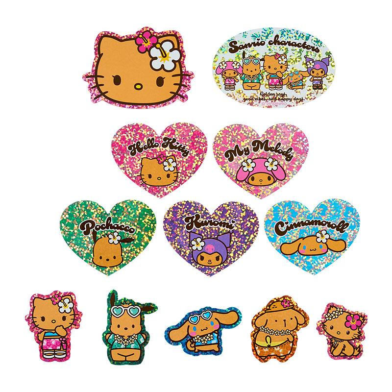 Sanrio|Endless Summer Vacation Sticker Set|17 piece