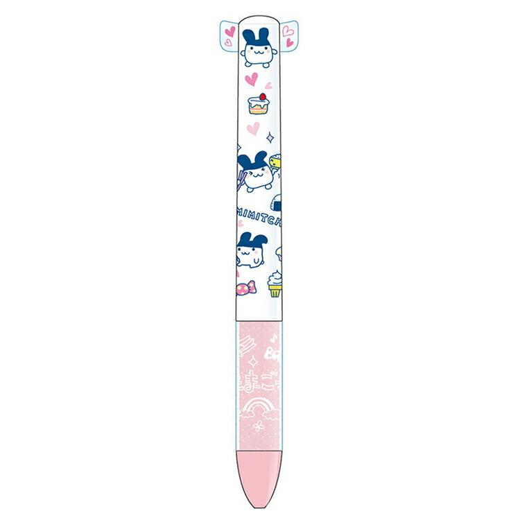 Tamagotchi|Two Color Mimi Pen/Black, Red|0.5mm approx.
