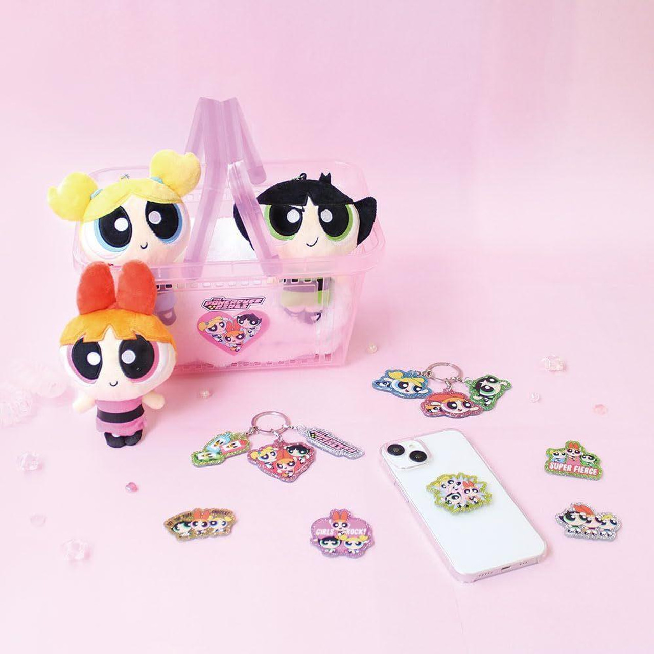Powerpuff Girls| Mascot Holder /Plush Keychain| 127×138×70mm approx.