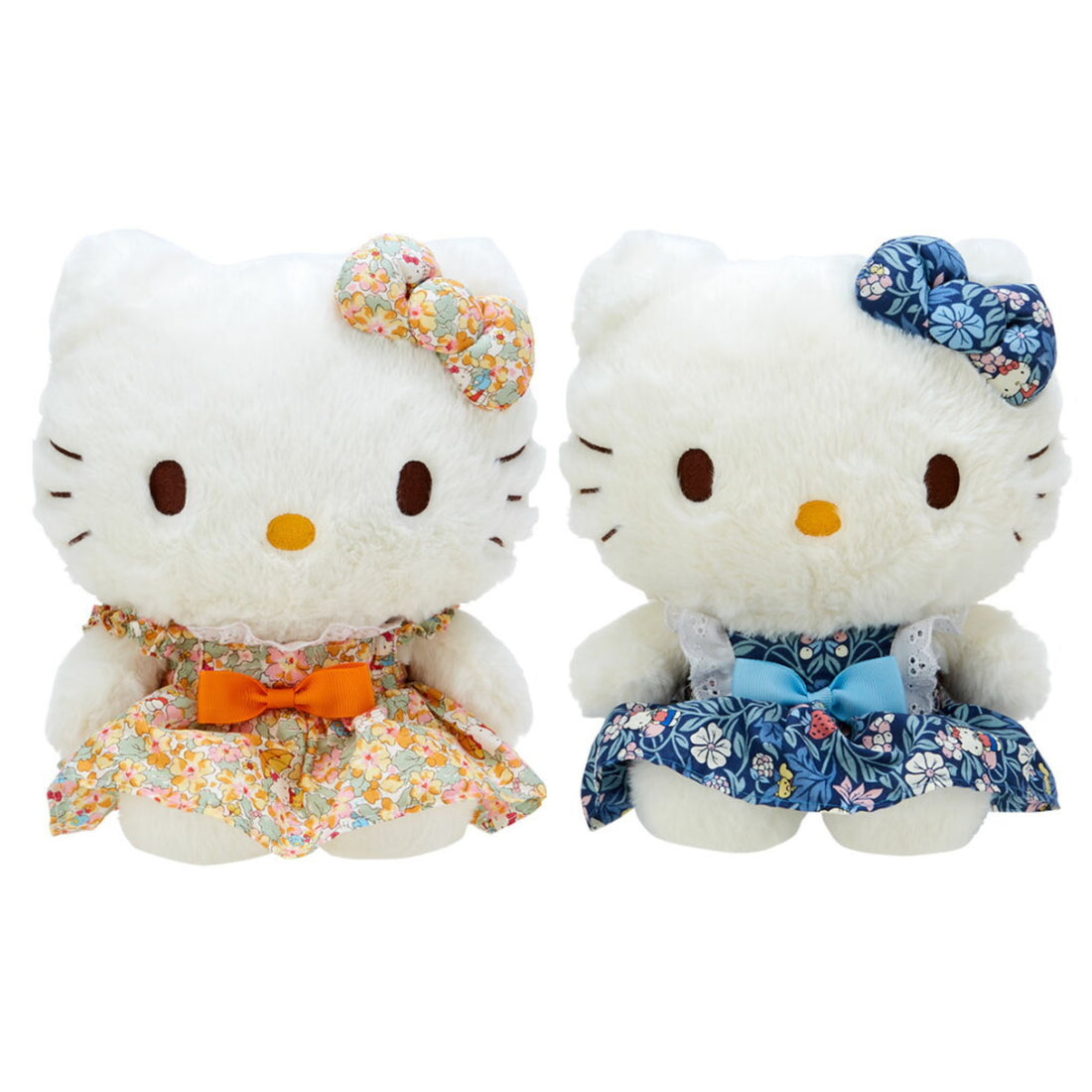 Hello kitty凯蒂猫|小碎花系列裙裙玩偶/公仔/裙子上也有kitty图案|约H22×W19×D15cm