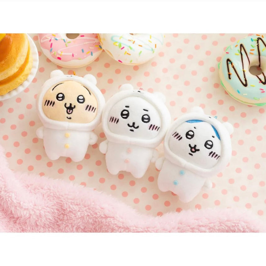 Chiikawa 吉伊卡哇|Nagano嘲讽熊/自嘲熊限定睡衣挂件|約H105×W80×D55mm