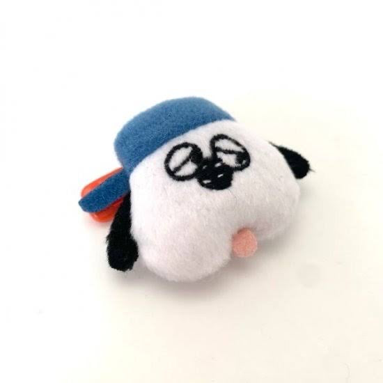 Snoopy|PEANUTS Plush Badge|H3.8 x W5 x D1.8cm approx.