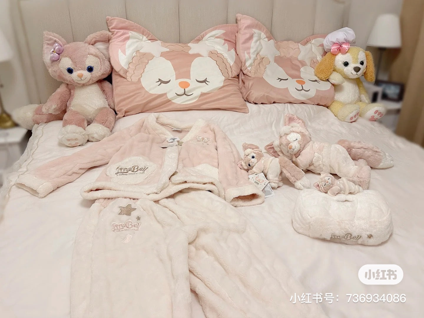 Disney SH|甜梦贝儿枕套