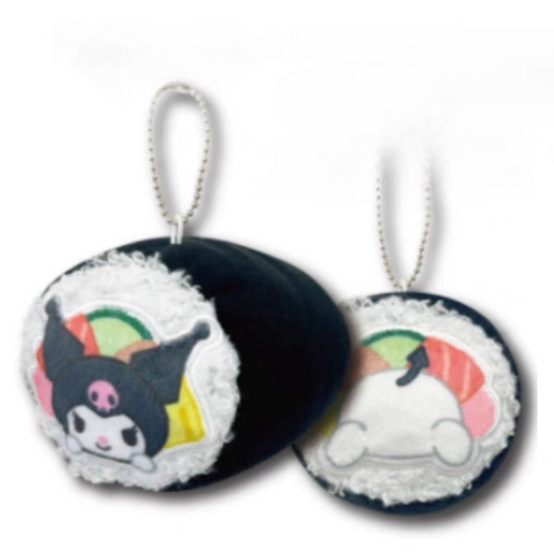 Sanrio|Sushi Roll Mascot Holder /Plush Keychain