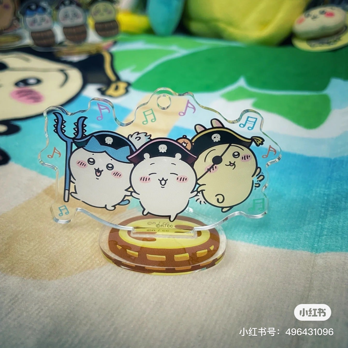 Chiikawa 吉伊卡哇|台场冒险王系列海盗立牌钥匙扣