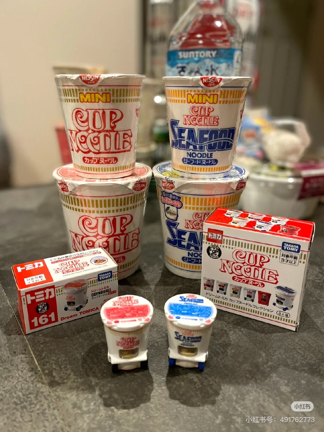 Tomica|Dream Tomica No.161多美卡杯面玩具车/摆件|约W78×H41×D39mm