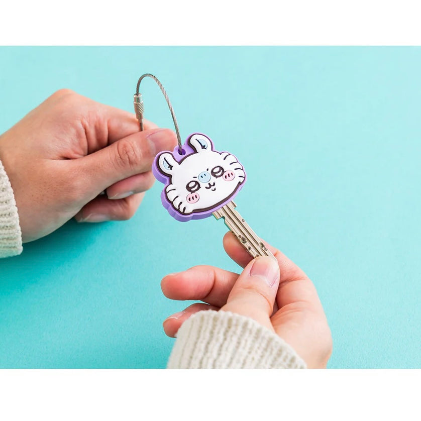 Chiikawa 吉伊卡哇|角色大脸钥匙扣|約H41.5×W45mm×D8mm以内