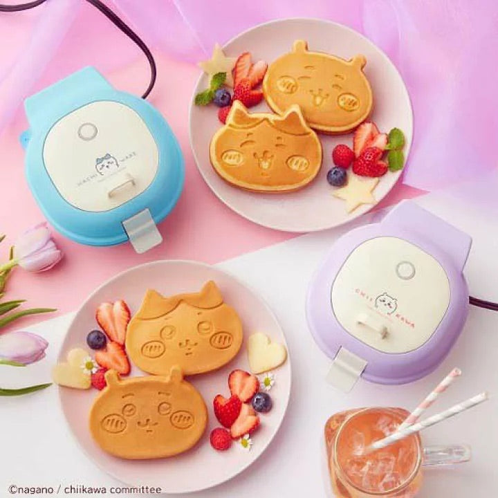 Chiikawa 吉伊卡哇|高颜值可爱角色松饼机/做出宝宝大脸松饼/需要变压器|約H162×W131×D107mm