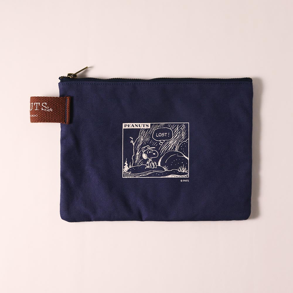Snoopy史努比|SMT帆布收纳袋Lost|约H180mm x W245mm