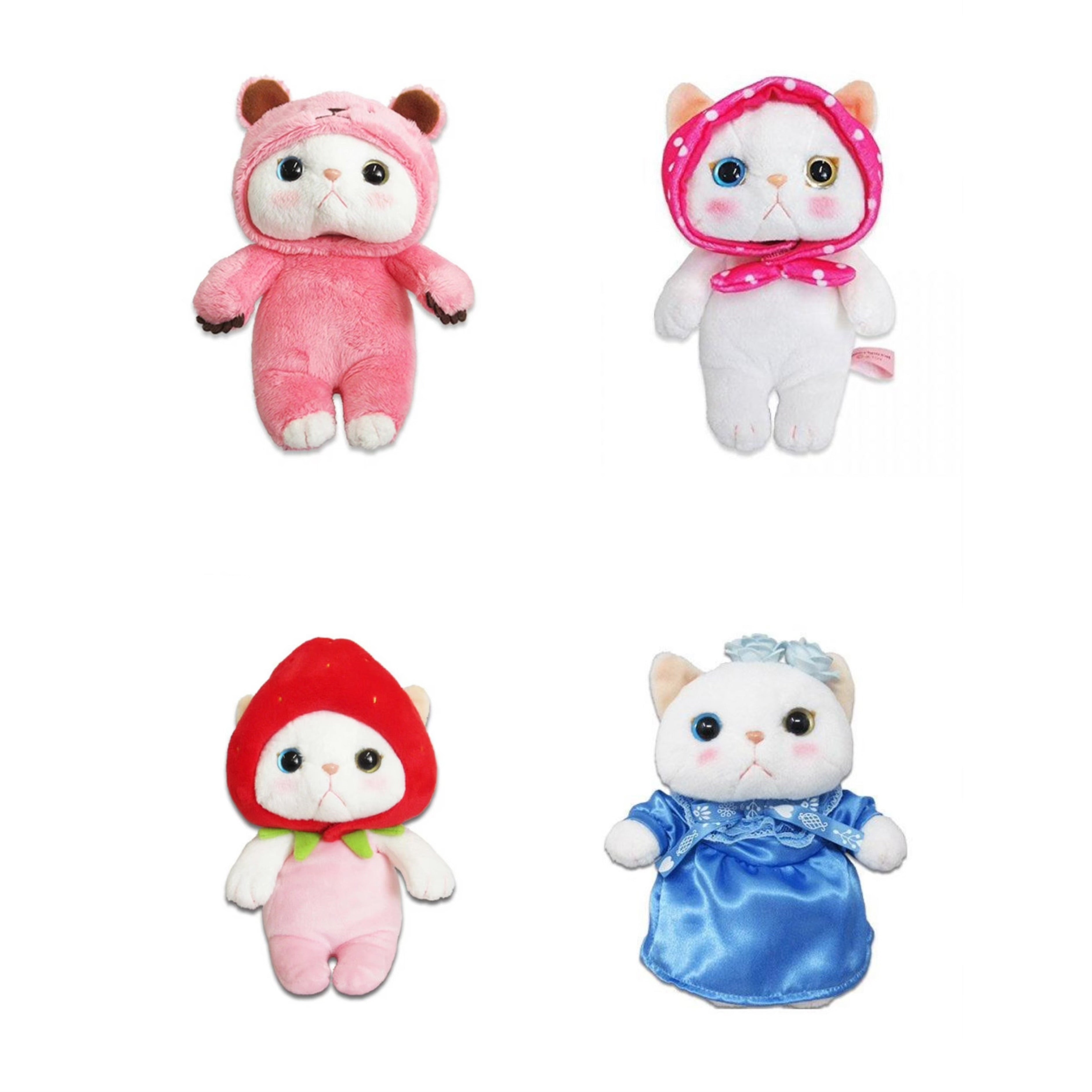 choo choo cat|White cat Plush Dolls/Plush Toy-S|H18cm approx.