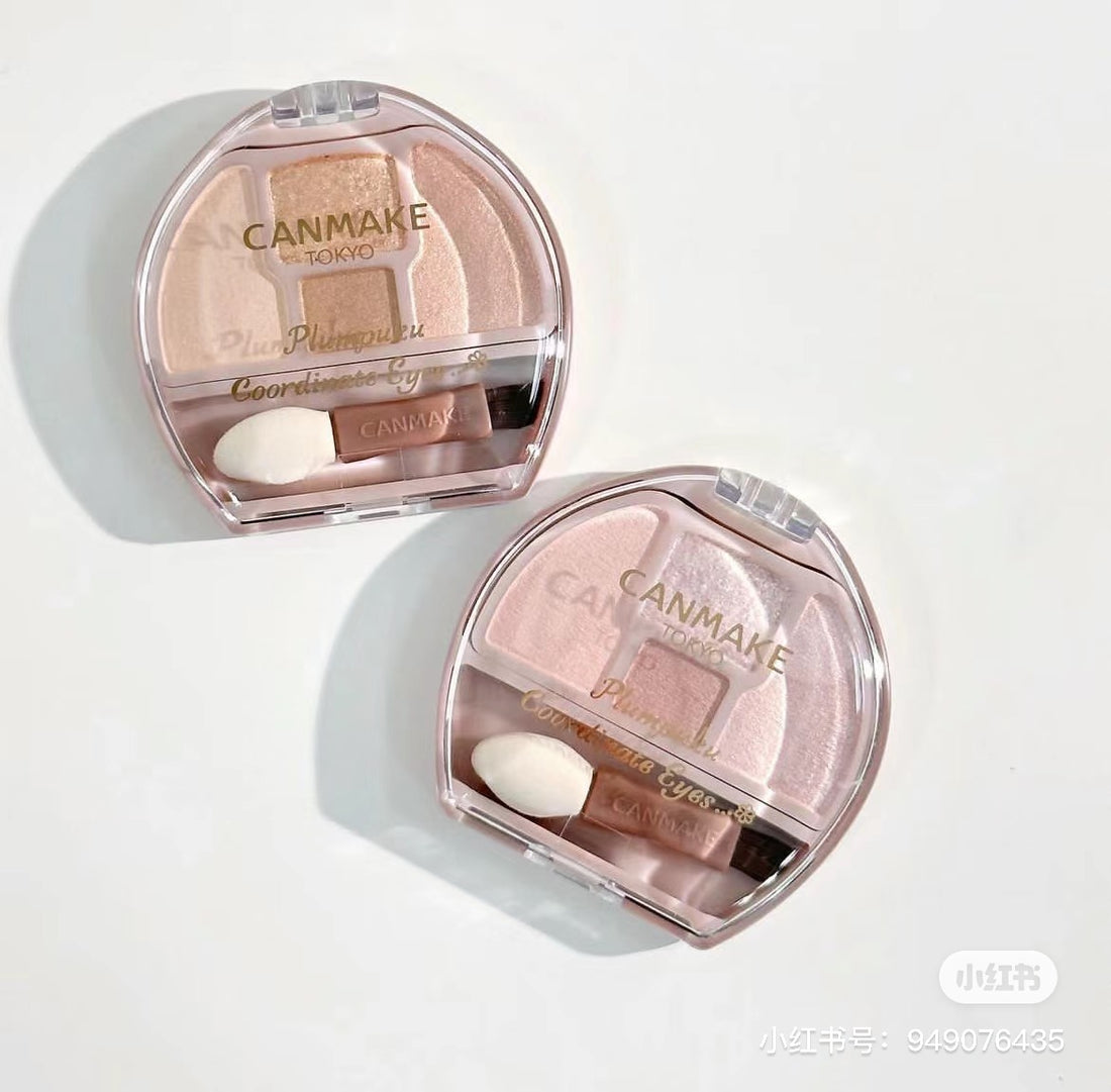 Canmake|4色泪袋卧蚕盘/闪得像水光