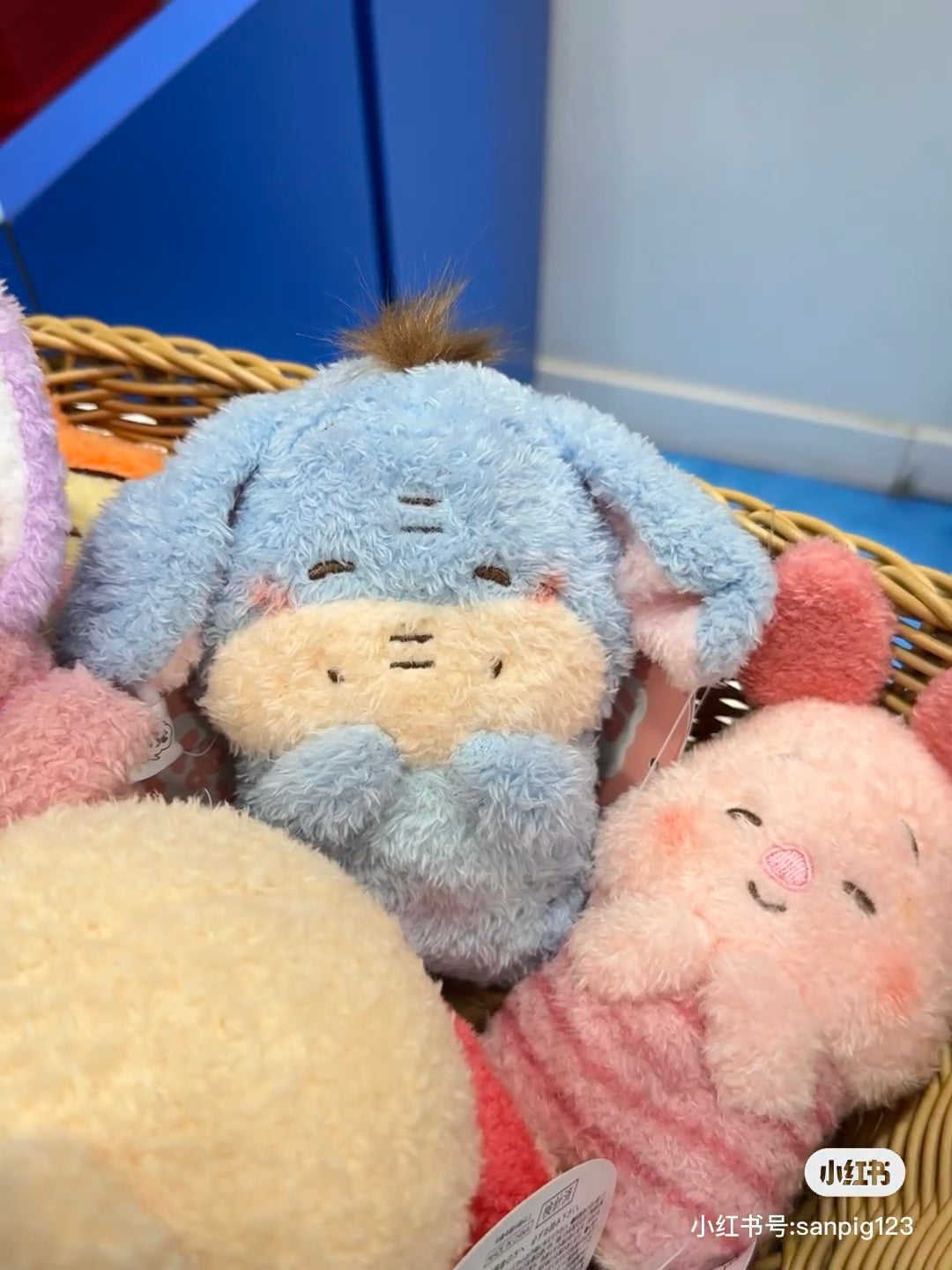 Disney迪士尼|卷毛眯眯眼系列小公仔/玩偶|约H14.5×W19×D8cm