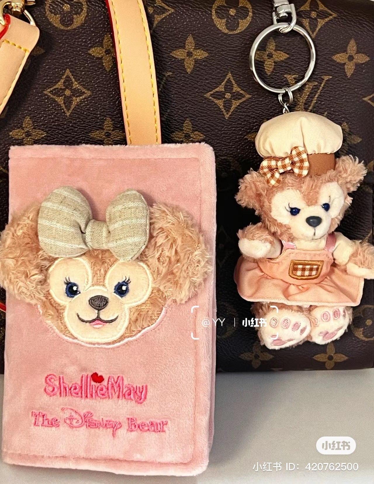 Disney SH|linabell贝儿护照夹/护照包/收纳夹/也可以改造成活页本