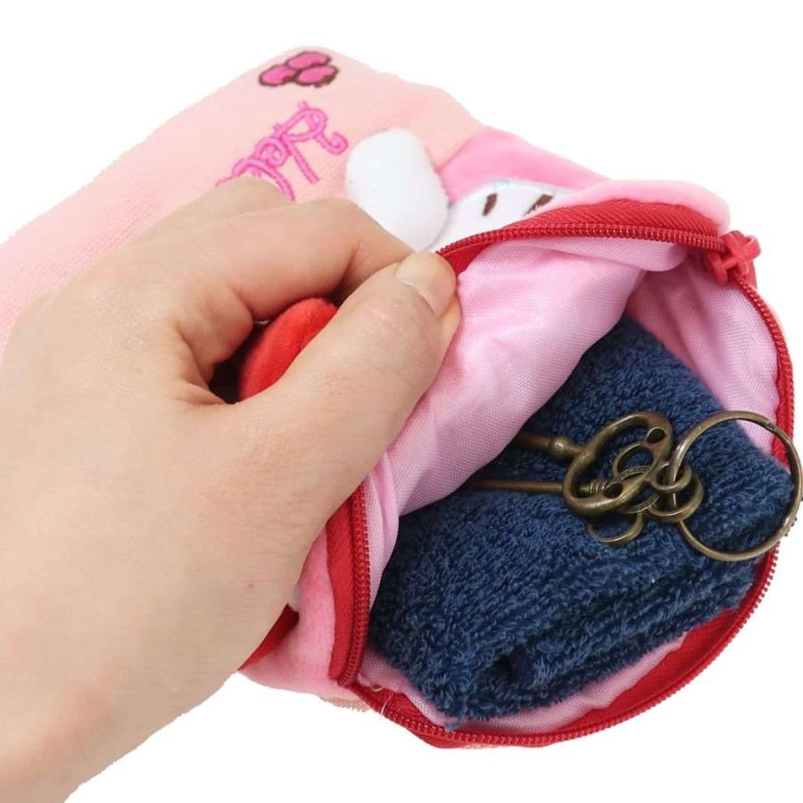 Sanrio|Hello Kitty带挂绳包包/背后可爱小夹子设计|約120×170mm