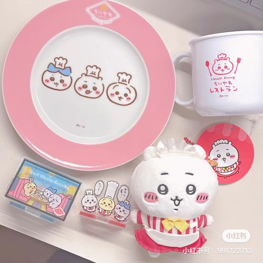 Chiikawa 吉伊卡哇|角色盘子|約直径125×H65mm