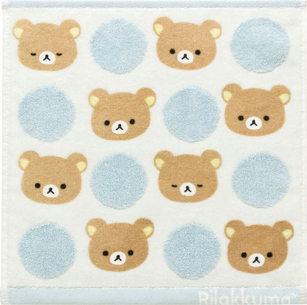 Rilakkuma轻松熊|可爱角色小方巾/毛巾|250×250mm