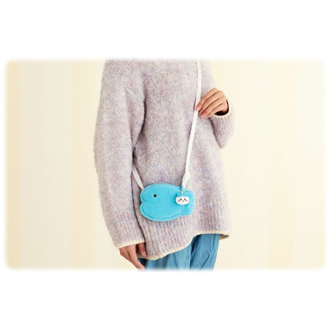 Chiikawa 吉伊卡哇|要背和宝宝一样的小包包/星星/小鱼/小熊斜背包/收纳包/拉链上也有宝宝/捏捏|约 H100 x W115 x D50